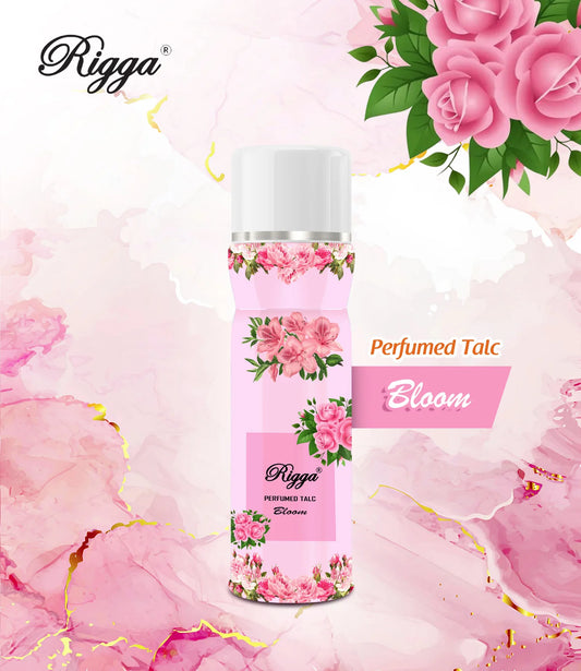 Bloom Perfume Powder by Rigga: Refreshing Floral Scent for Everyday Elegance