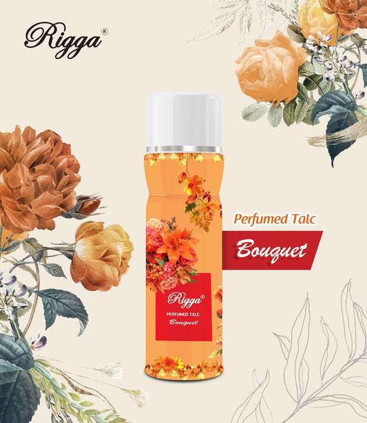 Bouquet Perfume Powder by Rigga: Luxurious Floral Body Powder for All-Day Freshness